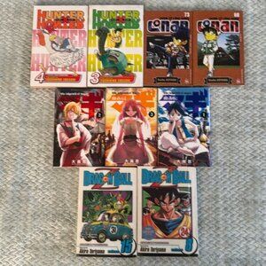 Manga Books Anime Dragon Ball Magi Conan Hunter